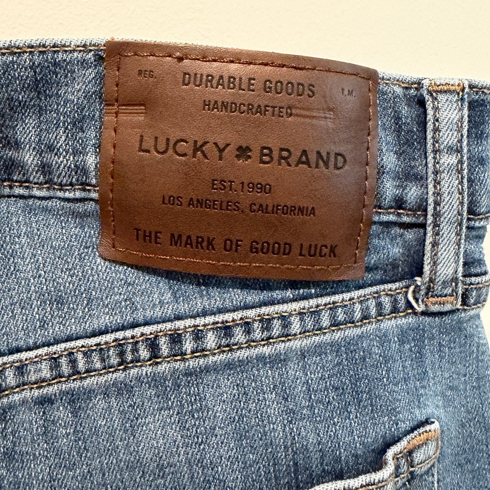 Lucky Brand 121 Slim Mens 34x32 Blue Excellent Denim Jeans 7MD10388